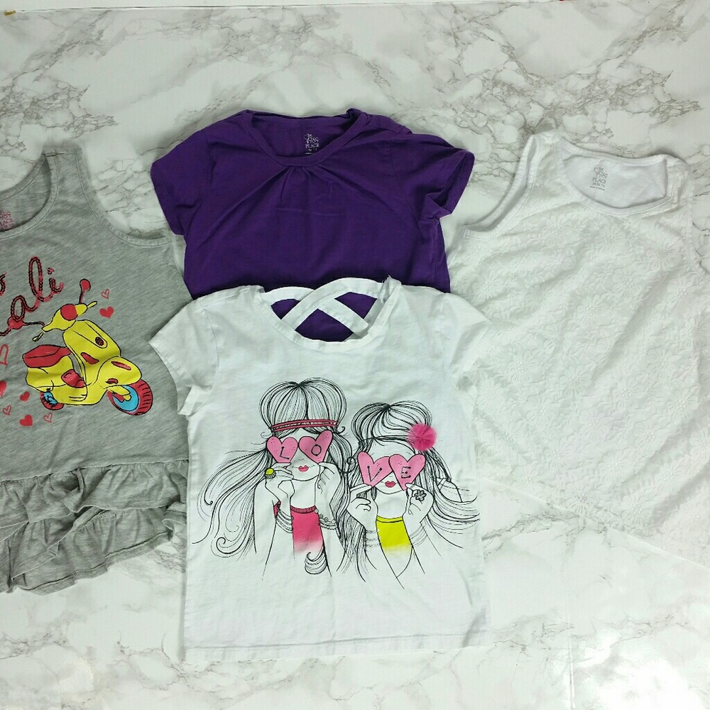 4 tops The Children's Place